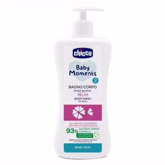 شامپو بدن بچه چیکو  مدل BAGNO CORPO SENZA LACRIME RELAX حجم 500 میل
