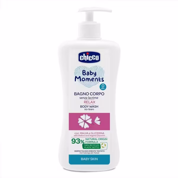 شامپو بدن بچه چیکو  مدل BAGNO CORPO SENZA LACRIME RELAX حجم 500 میل