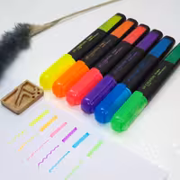 ماژیک هایلایتر نئونی قلمی بلند با جوهر مایع سی کلاس CREATORS CLASS (C Class) Liquid (Liqeo) highlighter Slim H 3130