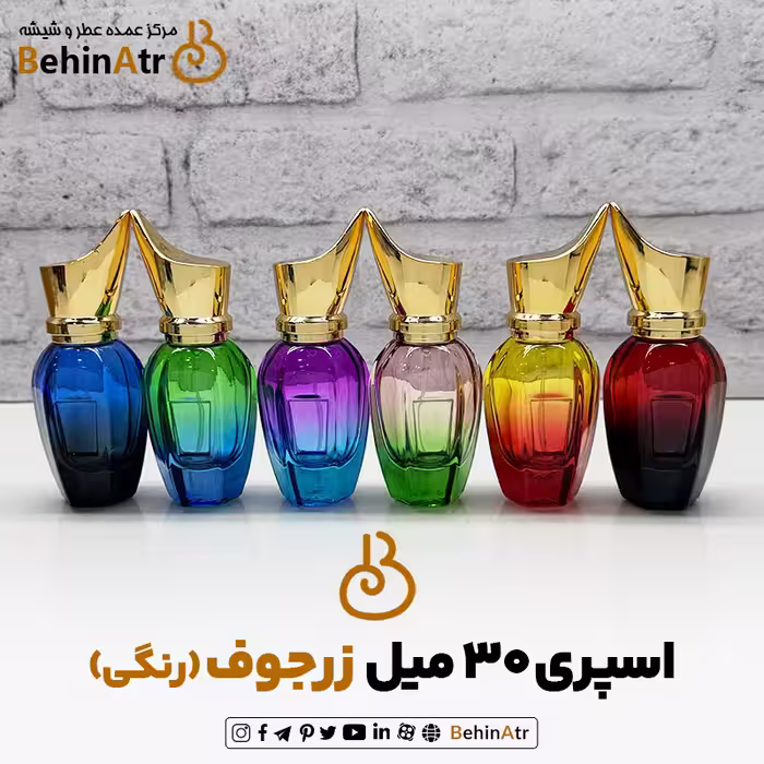 اسپری 30 گرمی زرجوف رنگی