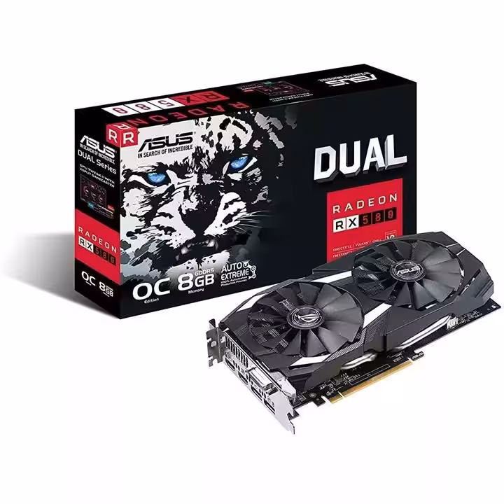کارت گرافیک ایسوس ASUS RX580 Dual 8G