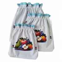 کیسه سبزی مدل پونه A1 مجموعه سه عددی | کالا مکس