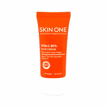 کرم صورت ویتامین سی 20درصد اسکین وان (skin one) حجم 30 میلی لیتر
