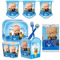 مجموعه 80 عددی تم تولد مدل بچه رییس