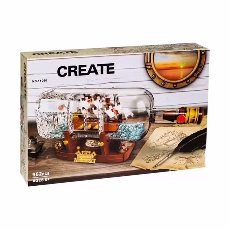 ☆لگو نامه و کشتی 962 قطعه کد 11050 (نو، قسطی، باتخفیف)