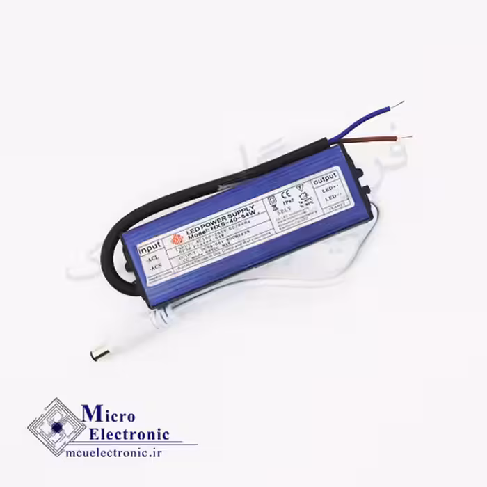 درایور ال ای دی 60-36 وات 600 میلی آمپر IP ضد آب