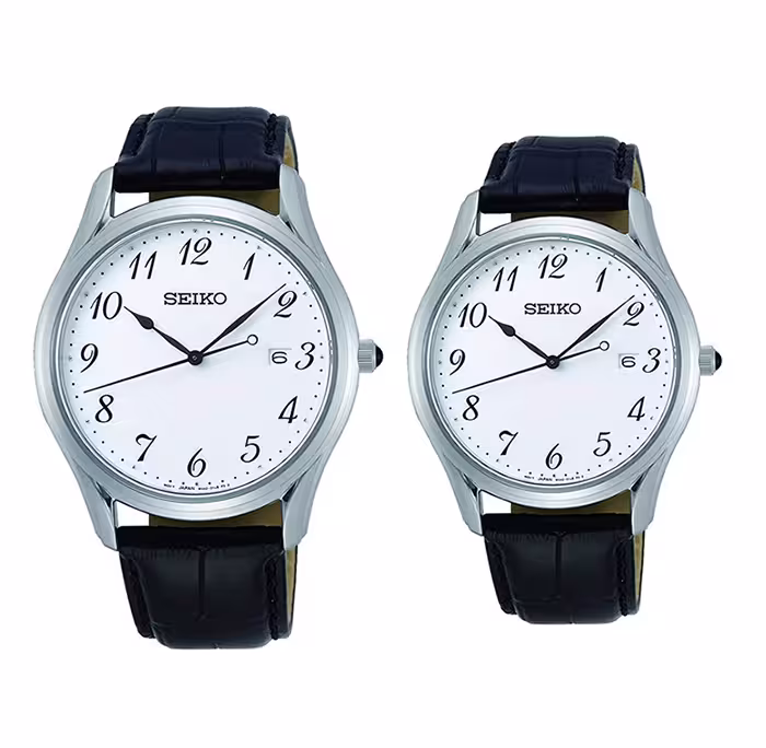 ساعت مچی سیکو ست زنانه و مردانه مدل SEIKO SUR639P1 SUR303P1