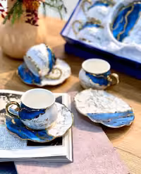 ست چایخوری طلاکوب ترکیه 192/6 KOSOVA-RYS