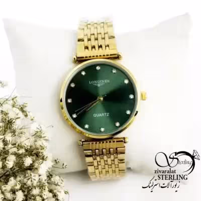 ساعت برند لونژین (LONGINES) طلایی کد 19335