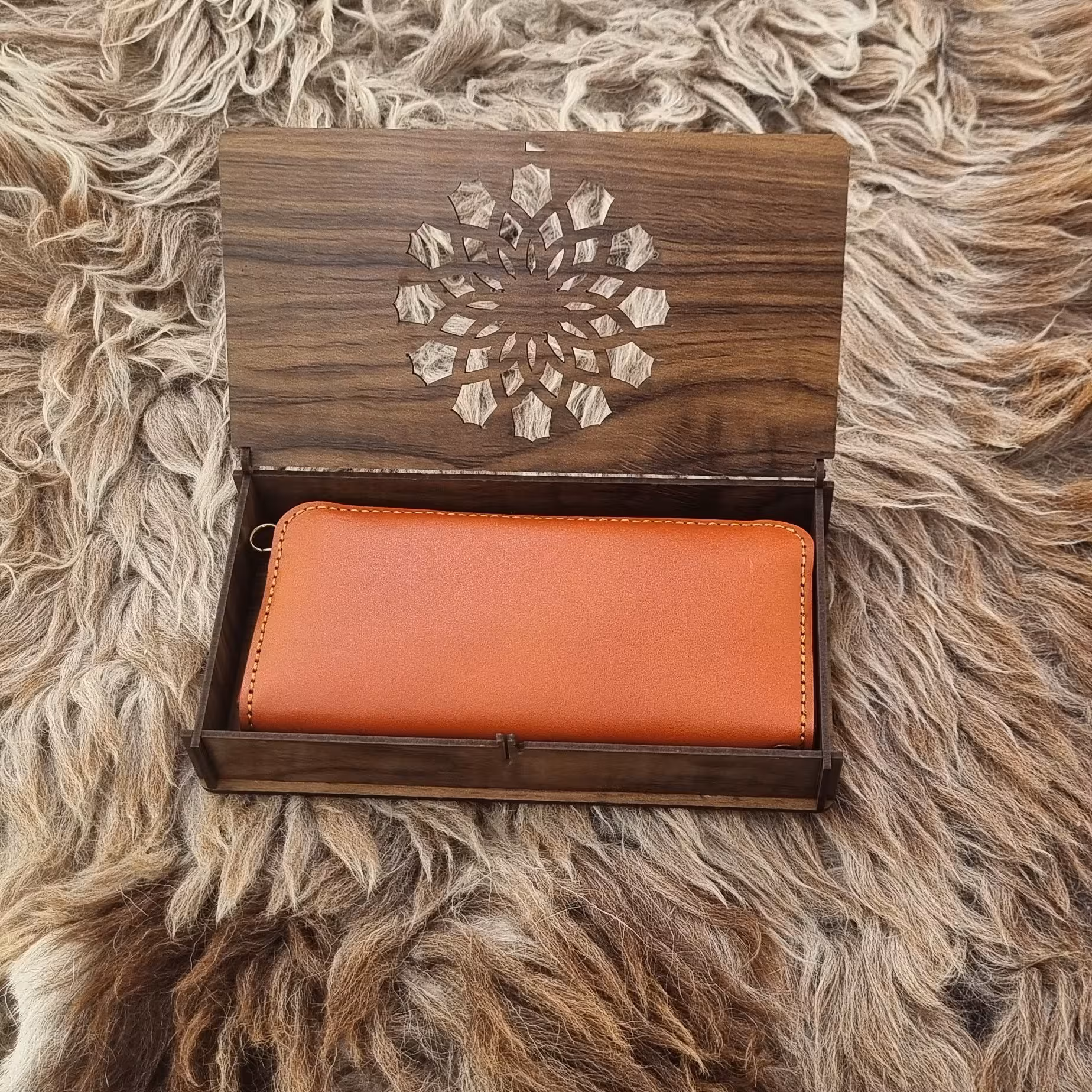 جعبه چوبی کادویی