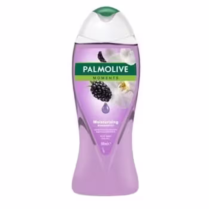 شامپو بدن پالمولیو مدل ارکیده و شاه توت Moisturizing حجم 500 میلی لیتر