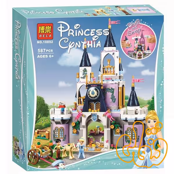 ساختنی لگو قصر سیندرلا 10892