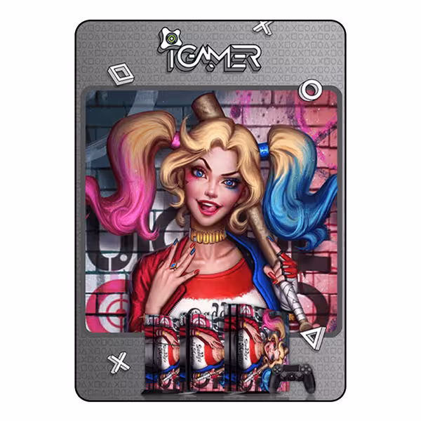 PlayStation 4 Pro Skin – Harley Quinn