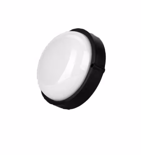 چراغ سقفی SMD روکار 12 وات بدنه مشکی پارس شعاع توس مدل آوا