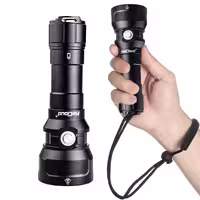 چراغ قوه غواصی قدرتمند 2000 High Lumens Professional Scuba Diving Flashlight