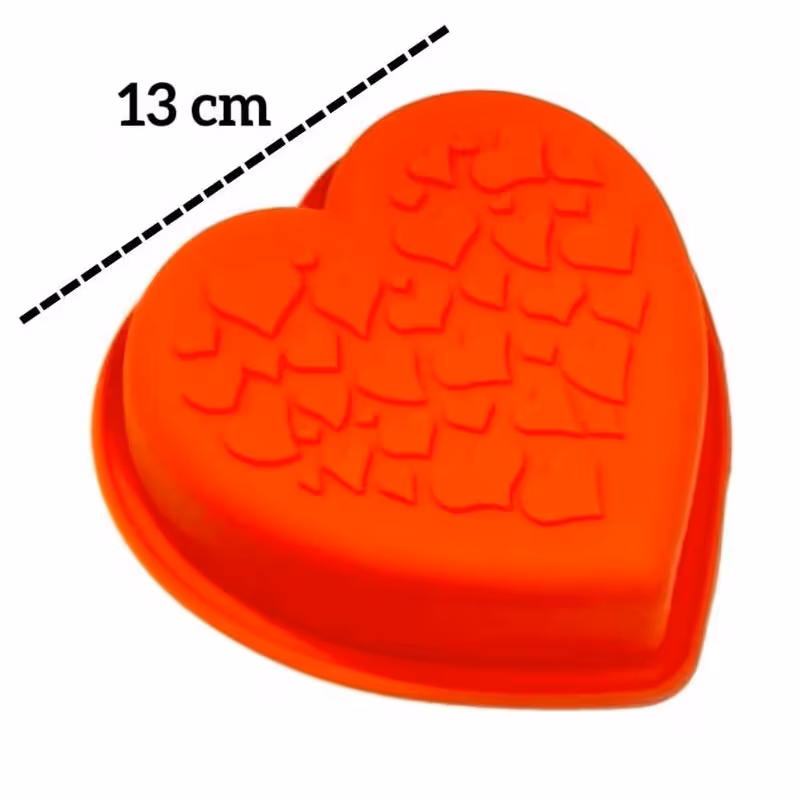 قالب سیلیکونی قلب فانتزی