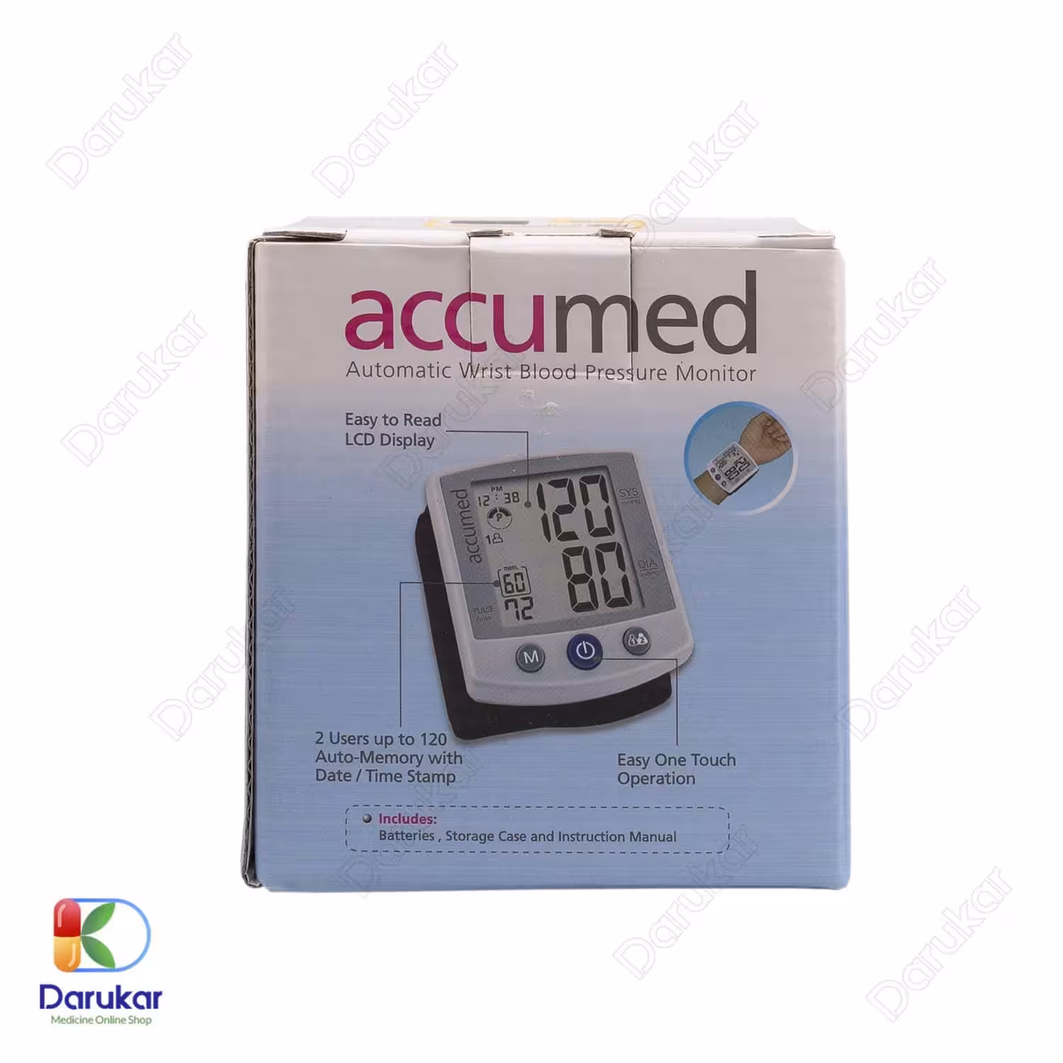 فشارسنج مچی اکیومد مدل BD701