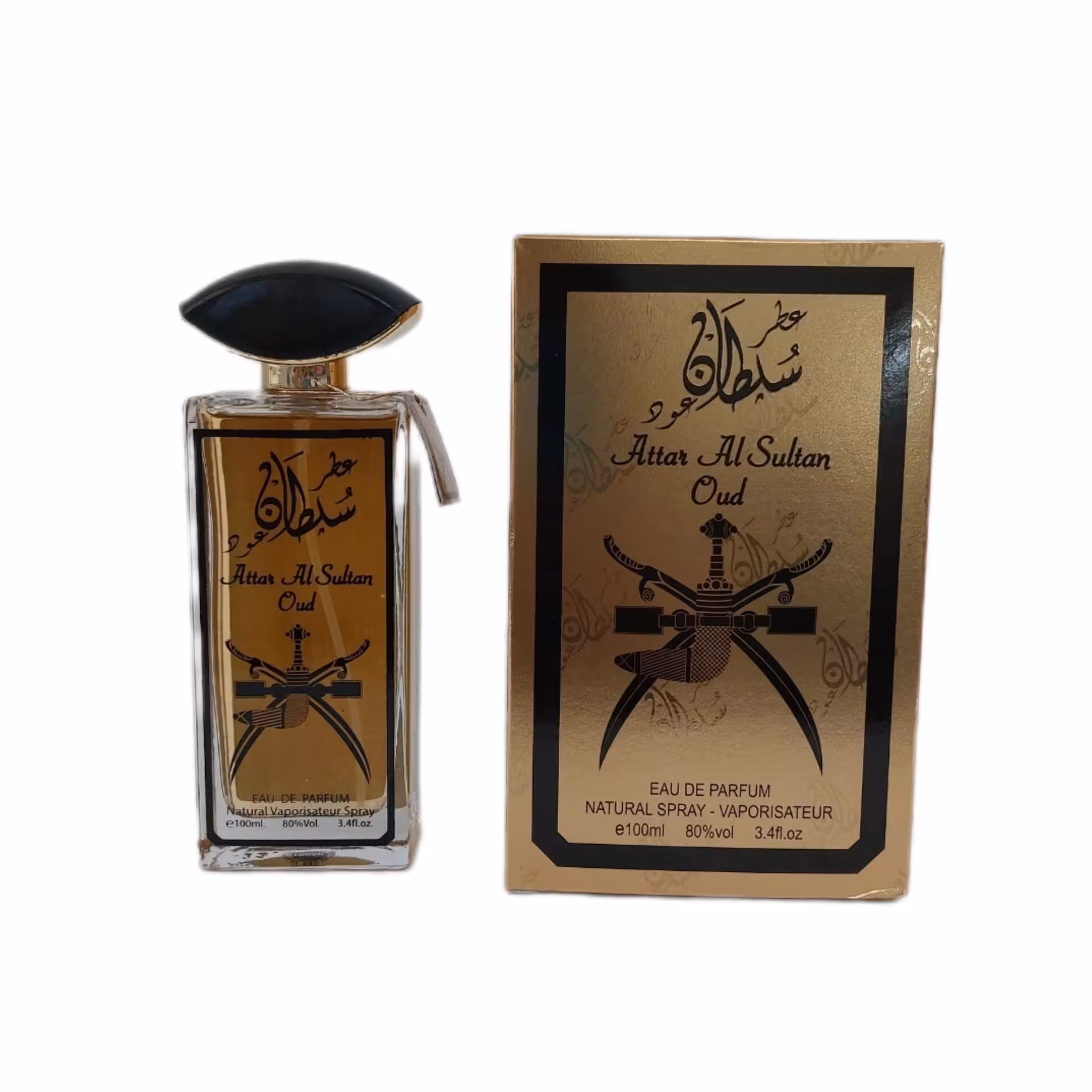 ادکلن مردانه مدل سلطان عود حجم 100 میل