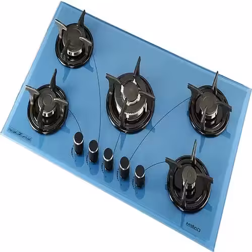 اجاق گاز شیشه ای میلان مدل G61