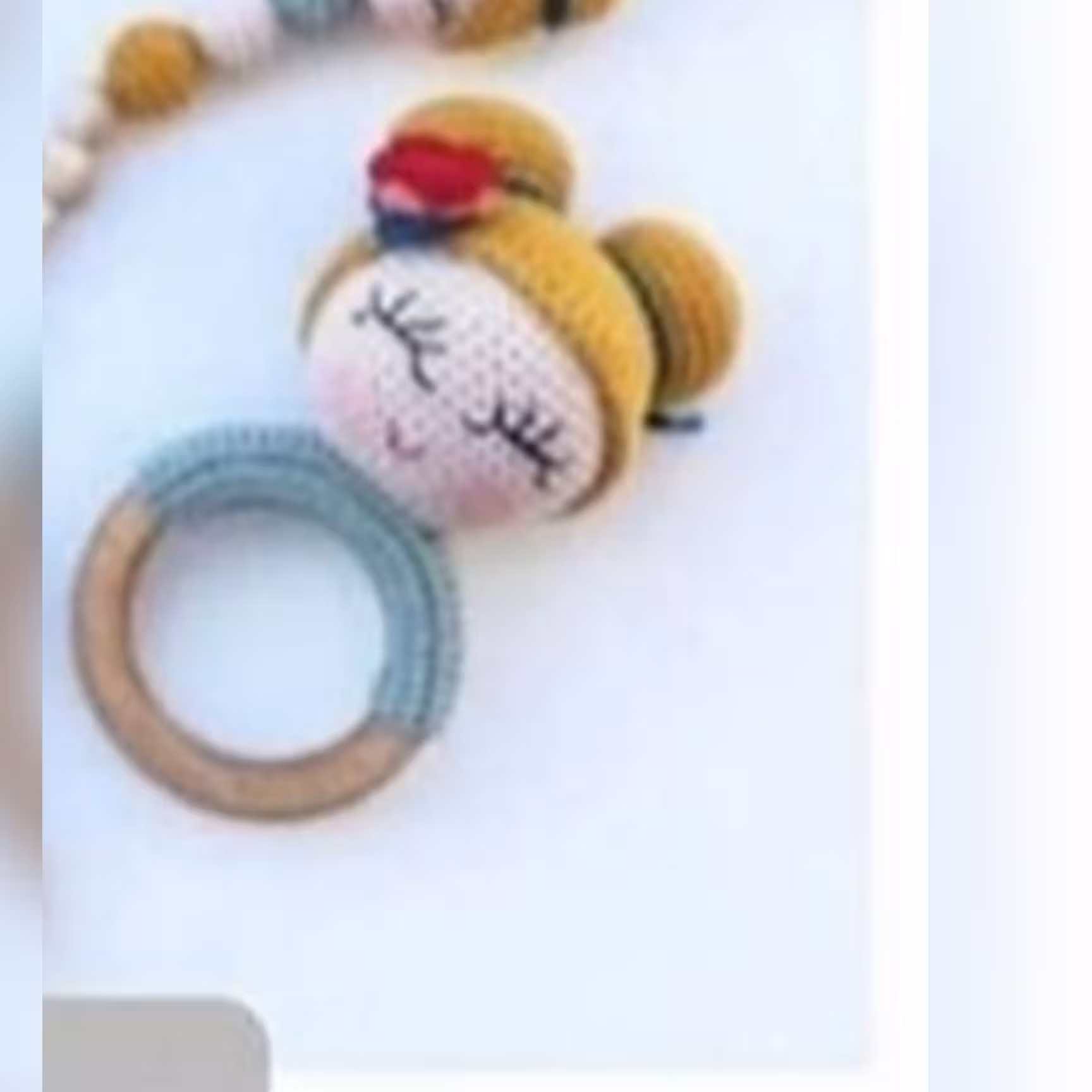 جغجغه بافتنی دختر