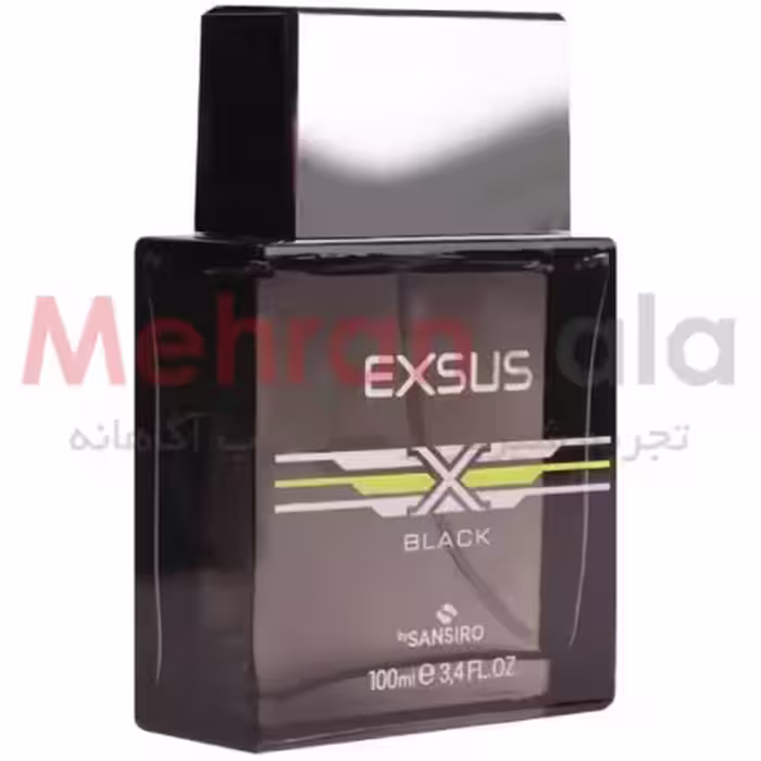 عطر ادکلن مردانه سنسیرو مدل Exsus Black حجم 100 میلی لیتر