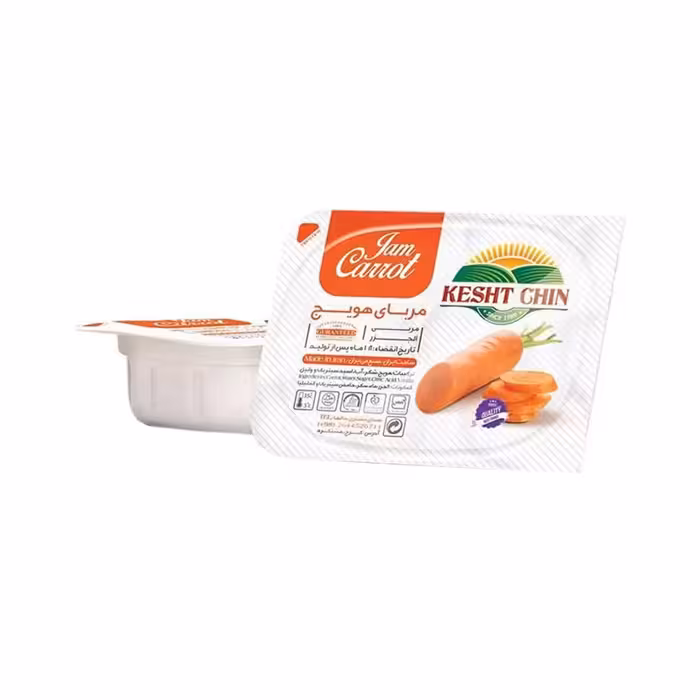 مربا هویج کشت چین 20 گرمی بسته 72 عددی