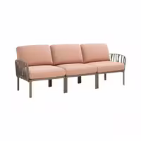 مبل سه‌نفره نظری مدل کومودو