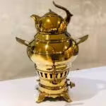 کروپ ست  سماور ساحر 3 کاره طلایی  G-1020