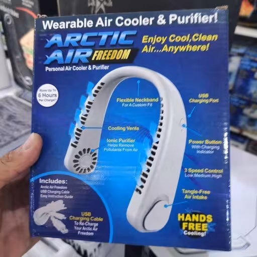 پنکه شارژی گردنی