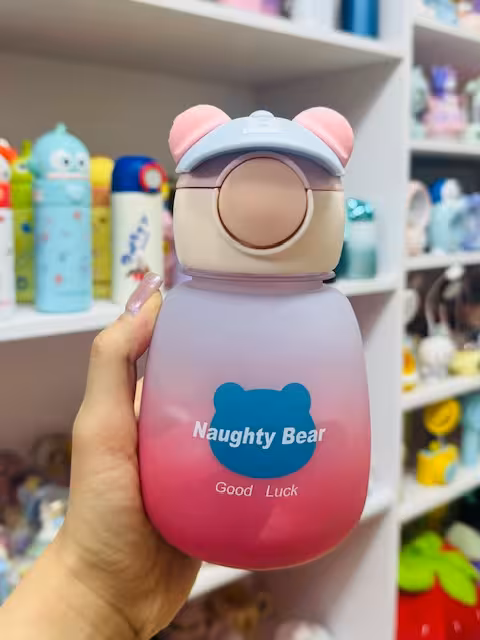 قمقمه طرح خرس پاستیلی 2