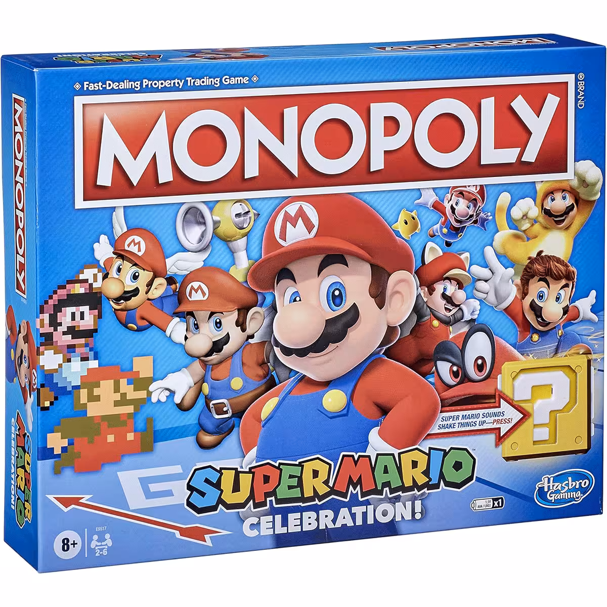 بازی فکری مونوپولی هاسبرو مدل Monopoly Super Mario Celebration کد E9517