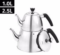 کتری و قوری مدل 1855 زیو ترکیه / ZIO ZTS-1855