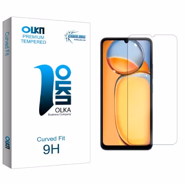 محافظ صفحه نمایش کولینگ مدل Olka مناسب برای گوشی موبایل شیائومی Poco C65