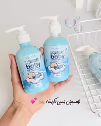 لوسیون و کره بدن بیبی مدل پمپی 200میل   یک عدد رایگان