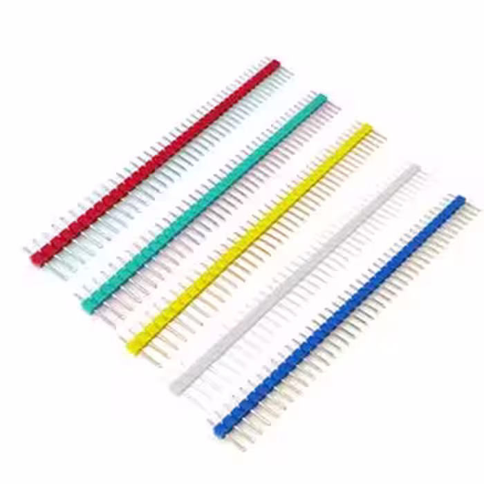 پین هدر 40*1 نری صاف زرد 2.54mm