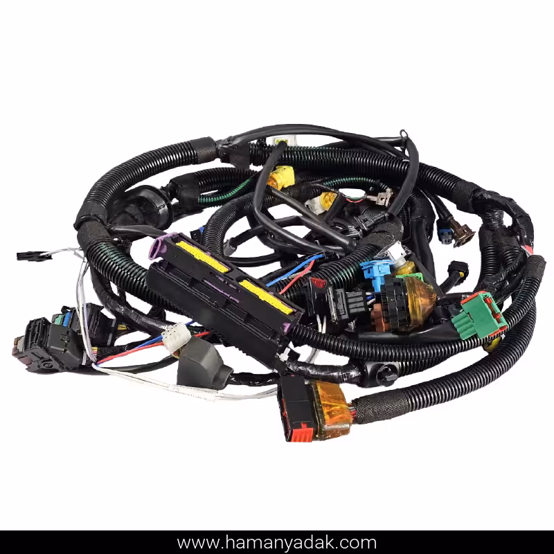 دسته سیم موتور دو گانه SLC پژو 405 و پارس (کد YG20241658) برند دناکو