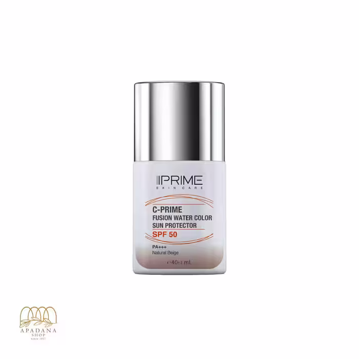 ضد آفتاب رنگی فیوژن واتر ویتامین C پریم SPF50 حجم 40 میل