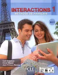 کتاب زبان فرانسوی اینتراکشنز Interactions 1 – Methode de Francais A1.1