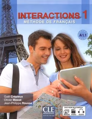کتاب زبان فرانسوی اینتراکشنز Interactions 1 – Methode de Francais A1.1