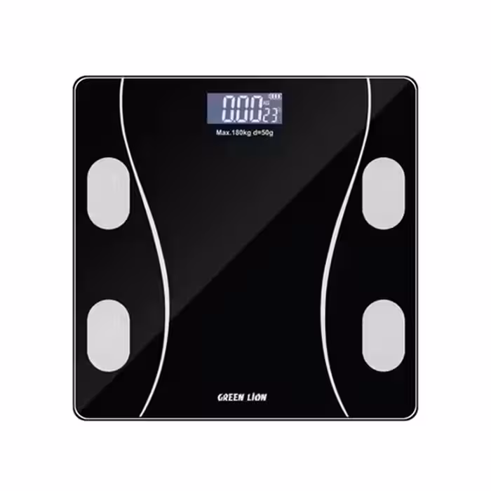 ترازو هوشمند گرین لاین Green Lion GL-BWS01 Digital Body Scale GNDGTBSCLBK