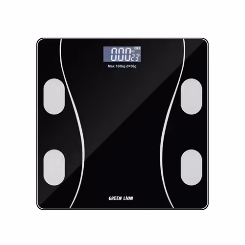 ترازو هوشمند گرین لاین Green Lion GL-BWS01 Digital Body Scale GNDGTBSCLBK