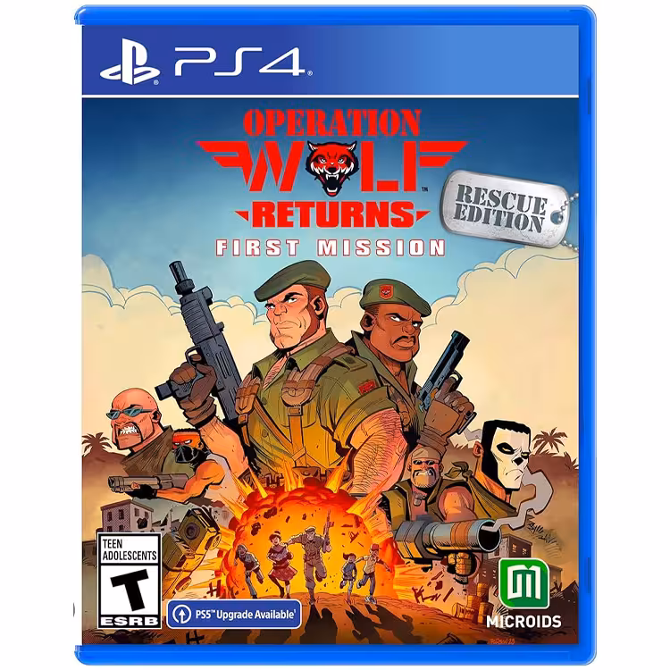 Opertaion Wolf Returns: First Mission Rescue Edition – PS4