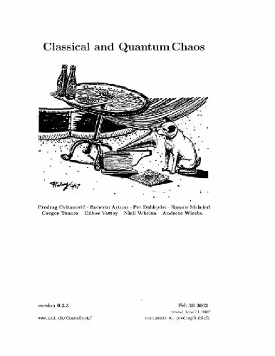 خرید و دانلود نسخه کامل کتاب Classical and quantum chaos