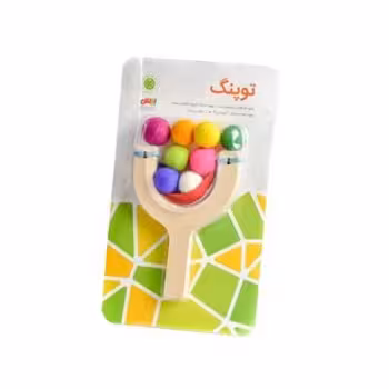 بازی فکری توپنگ مدل بیس (تیر و کمان چوبی با تیر پنبه ای)