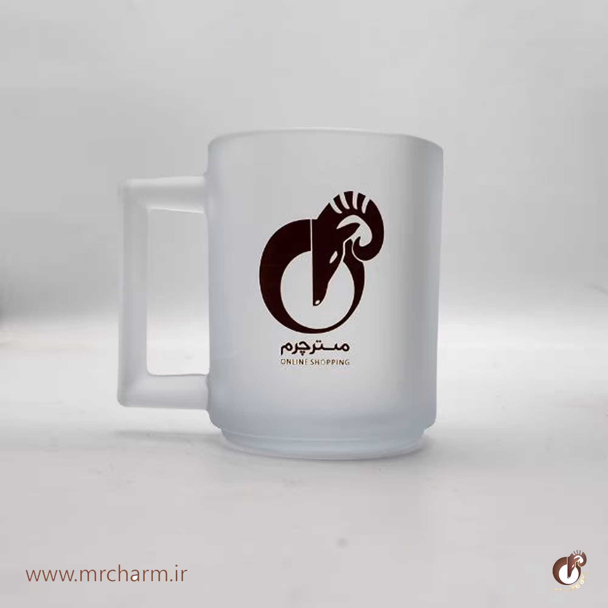 ماگ شیشه ای مسترچرم