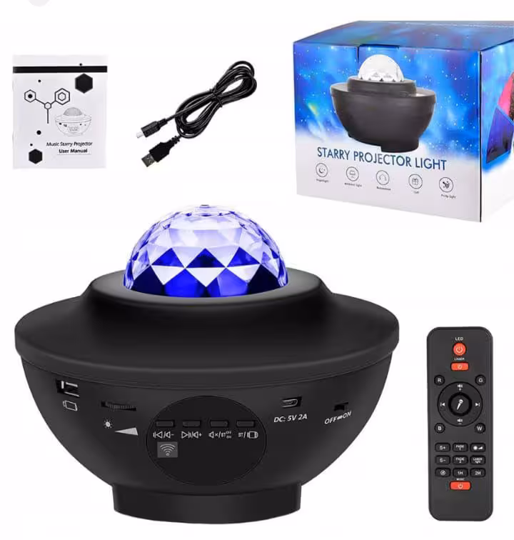 چراغ خواب کهکشانی اسپیکردار طرح سفینه