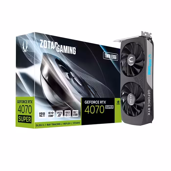 کارت گرافیک زوتاک GeForce RTX 4070 SUPER Twin Edge 12GB
