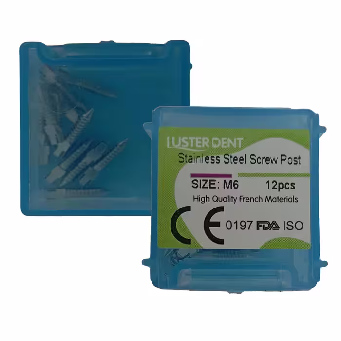 پین داخل کانال رادیوگرافی استیل لاستردنت | Steel Screw Lusterdent