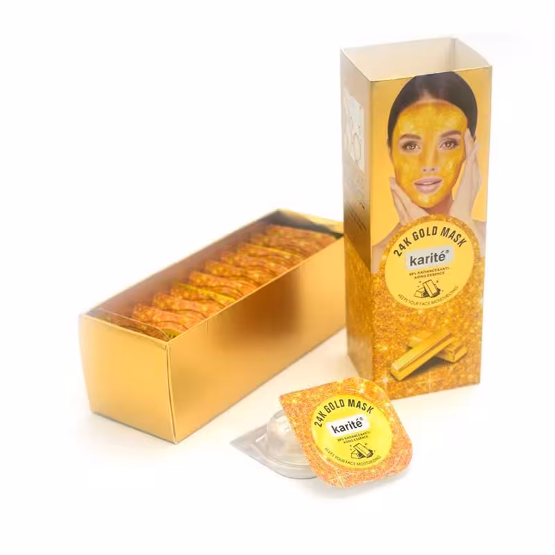 ماسک طلا 24k کاریته karite