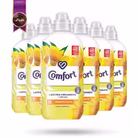 6 عدد نرم‌کننده لباس کامفورت Comfort مدل روزهای آفتابی Sunshiny Days حجم 990 میلی لیتر (اورجینال)